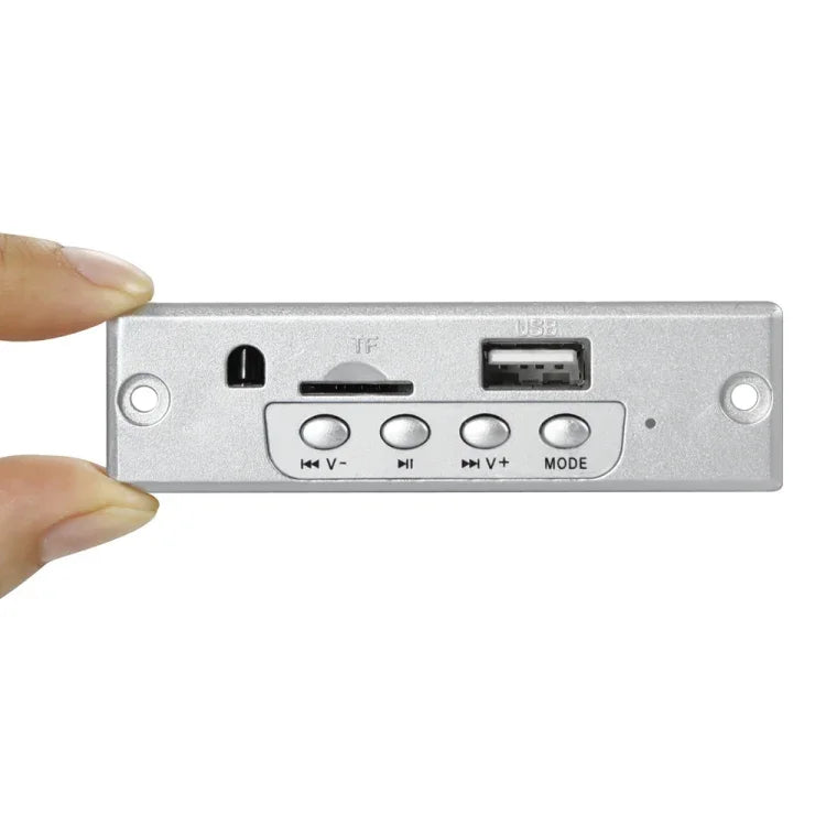 JX-919BT Placa Decodificadora de Leitor MP3 Áudio 12V para Carro Cartão TF USB AUX, com Bluetooth, JX-919BT