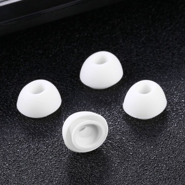 2 Pares de Ponteiras de Silicone Macias com Rede para Auscultadores AirPods, S, M, L