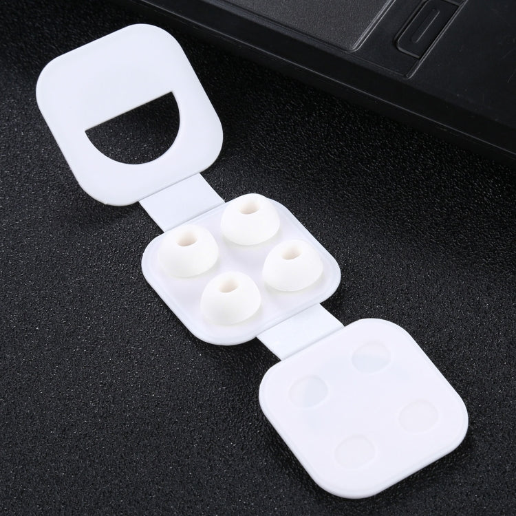 2 Pares de Ponteiras de Silicone Macias com Rede para Auscultadores AirPods, S, M, L
