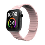 Pulseira magnética de loop para Apple Watch Series 6 & SE & 5 & 4 44mm / 3 & 2 & 1 42mm, para Apple Watch Ultra 49mm / Series 8&7 45mm / SE 2&6&SE&5&4 44mm / 3&2&1 42mm, para Apple Watch Series 7 45mm / 6 & SE & 5 & 4 44mm / 3 & 2 & 1 42mm