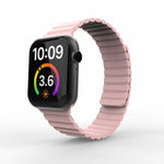 Pulseira magnética de loop para Apple Watch Series 6 & SE & 5 & 4 44mm / 3 & 2 & 1 42mm, para Apple Watch Ultra 49mm / Series 8&7 45mm / SE 2&6&SE&5&4 44mm / 3&2&1 42mm, para Apple Watch Series 7 45mm / 6 & SE & 5 & 4 44mm / 3 & 2 & 1 42mm
