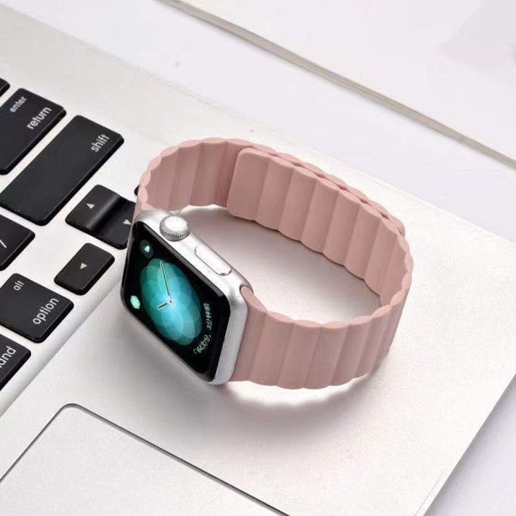 Pulseira magnética de loop para Apple Watch Series 6 & SE & 5 & 4 44mm / 3 & 2 & 1 42mm, para Apple Watch Ultra 49mm / Series 8&7 45mm / SE 2&6&SE&5&4 44mm / 3&2&1 42mm, para Apple Watch Series 7 45mm / 6 & SE & 5 & 4 44mm / 3 & 2 & 1 42mm