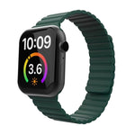 Pulseira magnética de loop para Apple Watch Series 6 & SE & 5 & 4 44mm / 3 & 2 & 1 42mm, para Apple Watch Ultra 49mm / Series 8&7 45mm / SE 2&6&SE&5&4 44mm / 3&2&1 42mm, para Apple Watch Series 7 45mm / 6 & SE & 5 & 4 44mm / 3 & 2 & 1 42mm