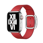 Correia de relógio em couro estilo moderno para Apple Watch 49mm / 46mm / 45mm / 44mm / 42mm, para Apple Watch 49mm / 46mm / 45mm / 44mm / 42mm, para Apple Watch Ultra 49mm / Series 8&7 45mm / SE 2&6&SE&5&4 44mm / 3&2&1 42mm