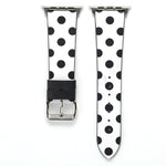 Correia de relógio da série Fashion Dot para Apple Watch Series 6 & SE & 5 & 4 40mm / 3 & 2 & 1 38mm, Para Apple Watch Series 7 41mm / 6 & SE & 5 & 4 40mm / 3 & 2 & 1 38mm, Para Apple Watch Series 8&7 41mm / SE 2&6&SE&5&4 40mm / 3&2&1 38mm