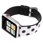 Correia de relógio da série Fashion Dot para Apple Watch Series 6 & SE & 5 & 4 40mm / 3 & 2 & 1 38mm, Para Apple Watch Series 7 41mm / 6 & SE & 5 & 4 40mm / 3 & 2 & 1 38mm, Para Apple Watch Series 8&7 41mm / SE 2&6&SE&5&4 40mm / 3&2&1 38mm
