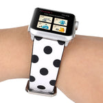 Correia de relógio da série Fashion Dot para Apple Watch Series 6 & SE & 5 & 4 40mm / 3 & 2 & 1 38mm, Para Apple Watch Series 7 41mm / 6 & SE & 5 & 4 40mm / 3 & 2 & 1 38mm, Para Apple Watch Series 8&7 41mm / SE 2&6&SE&5&4 40mm / 3&2&1 38mm