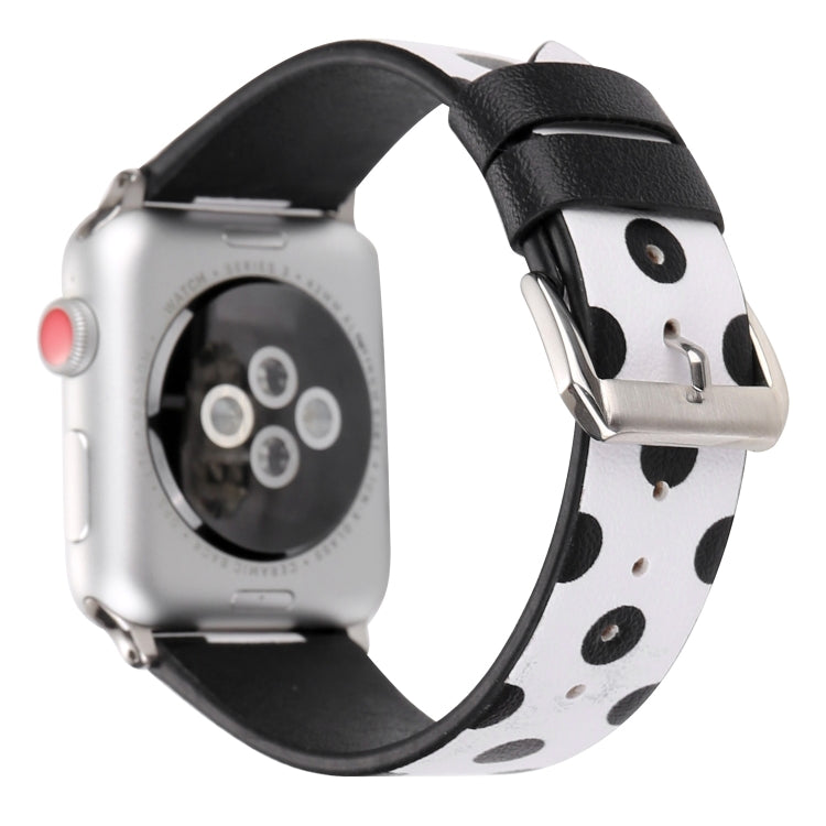 Correia de relógio da série Fashion Dot para Apple Watch Series 6 & SE & 5 & 4 40mm / 3 & 2 & 1 38mm, Para Apple Watch Series 7 41mm / 6 & SE & 5 & 4 40mm / 3 & 2 & 1 38mm, Para Apple Watch Series 8&7 41mm / SE 2&6&SE&5&4 40mm / 3&2&1 38mm
