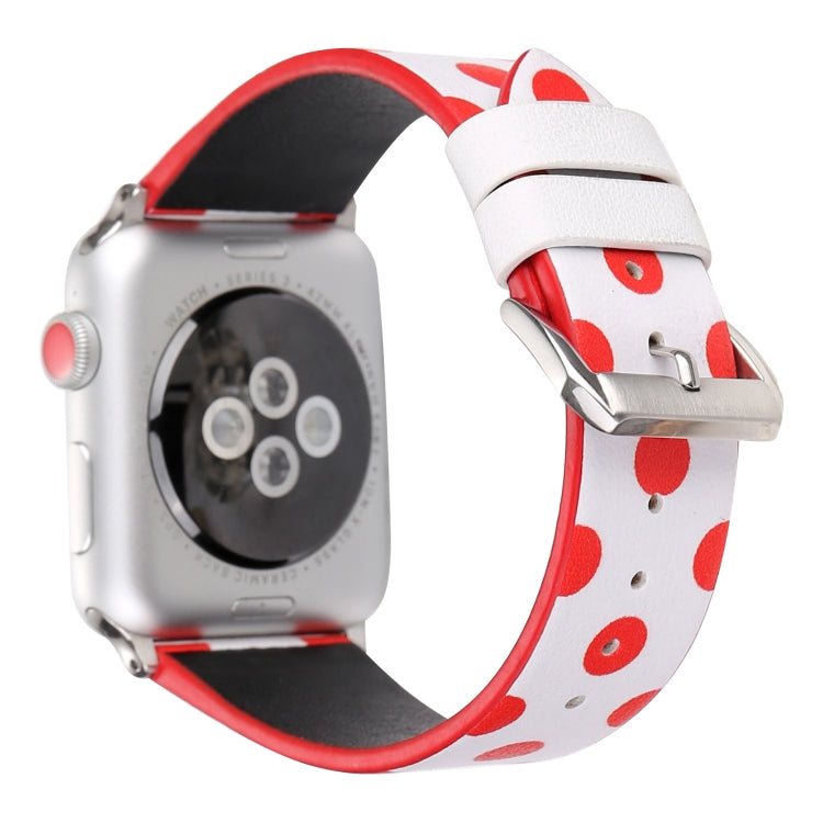 Correia de relógio da série Fashion Dot para Apple Watch Series 6 & SE & 5 & 4 40mm / 3 & 2 & 1 38mm, Para Apple Watch Series 7 41mm / 6 & SE & 5 & 4 40mm / 3 & 2 & 1 38mm, Para Apple Watch Series 8&7 41mm / SE 2&6&SE&5&4 40mm / 3&2&1 38mm