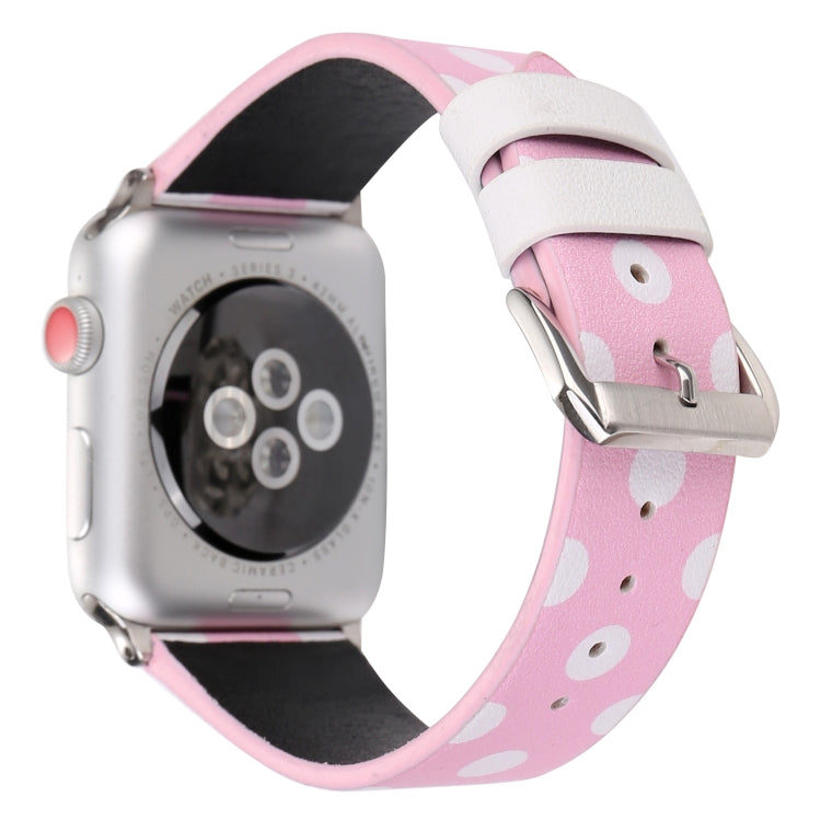 Correia de relógio da série Fashion Dot para Apple Watch Series 6 & SE & 5 & 4 40mm / 3 & 2 & 1 38mm, Para Apple Watch Series 7 41mm / 6 & SE & 5 & 4 40mm / 3 & 2 & 1 38mm, Para Apple Watch Series 8&7 41mm / SE 2&6&SE&5&4 40mm / 3&2&1 38mm