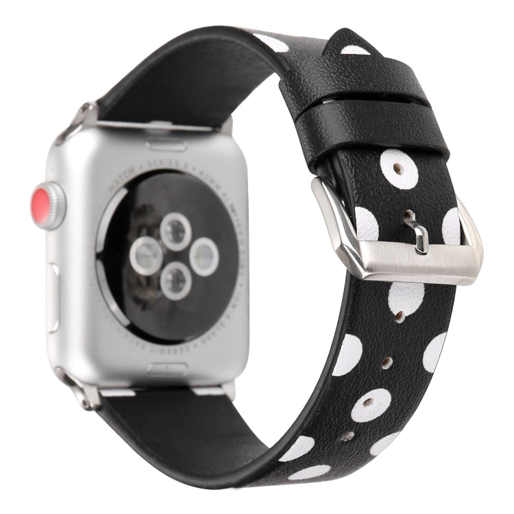 Correia de relógio da série Fashion Dot para Apple Watch Series 6 & SE & 5 & 4 40mm / 3 & 2 & 1 38mm, Para Apple Watch Series 7 41mm / 6 & SE & 5 & 4 40mm / 3 & 2 & 1 38mm, Para Apple Watch Series 8&7 41mm / SE 2&6&SE&5&4 40mm / 3&2&1 38mm