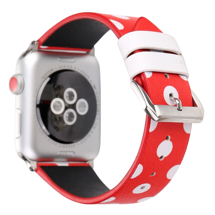 Correia de relógio da série Fashion Dot para Apple Watch Series 6 & SE & 5 & 4 40mm / 3 & 2 & 1 38mm, Para Apple Watch Series 7 41mm / 6 & SE & 5 & 4 40mm / 3 & 2 & 1 38mm, Para Apple Watch Series 8&7 41mm / SE 2&6&SE&5&4 40mm / 3&2&1 38mm