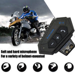 Auricular Bluetooth para Capacete de Motocicleta BT12, Intercomunicador Bluetooth para Motocicleta, BT12