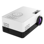 Projetor LED doméstico mini J15 1920 x 1080P HD com suporte para tripé, AV / HDMI x 1 / USB x1 / TF x 1, ficha UE, ficha EUA, ficha Reino Unido, ficha AU