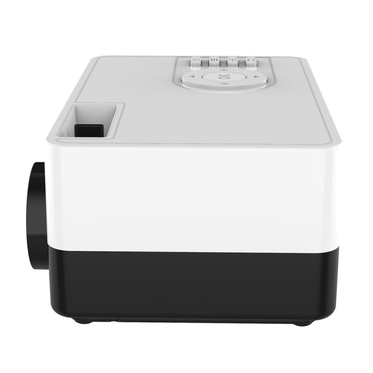 Projetor LED doméstico mini J15 1920 x 1080P HD com suporte para tripé, AV / HDMI x 1 / USB x1 / TF x 1, ficha UE, ficha EUA, ficha Reino Unido, ficha AU
