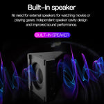 Projetor LED doméstico mini J15 1920 x 1080P HD com suporte para tripé, AV / HDMI x 1 / USB x1 / TF x 1, ficha UE, ficha EUA, ficha Reino Unido, ficha AU