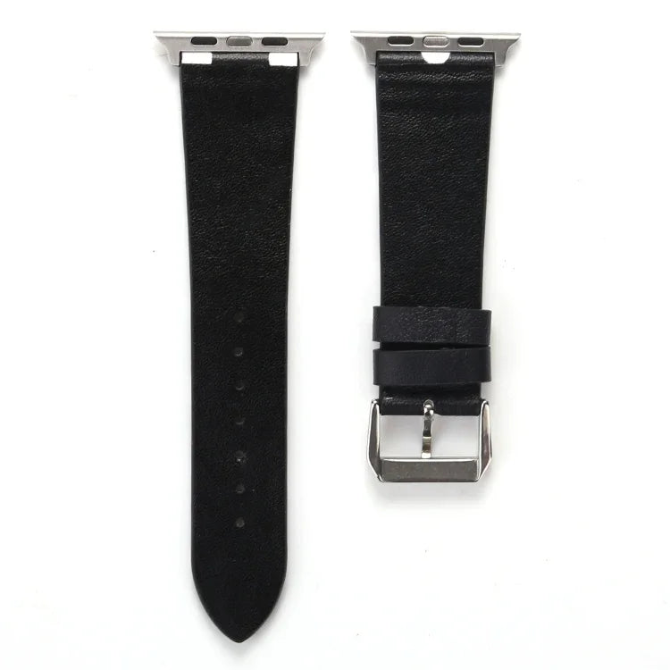 Fashion Wave Dot Series Leather Replacement Watchbands For Apple Watch Series 6 & SE & 5 & 4 40mm / 3 & 2 & 1 38mm, For Apple Watch Series 8&7 41mm / SE 2&6&SE&5&4 40mm / 3&2&1 38mm