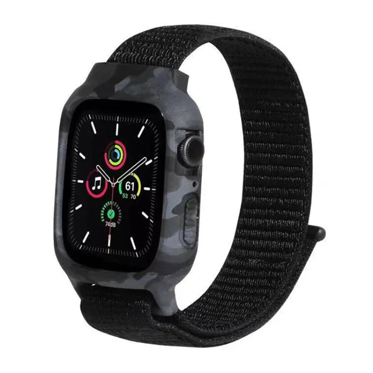 Pulseiras de Substituição em Nylon Para Apple Watch Series 6 & SE & 5 & 4 40mm / 3 & 2 & 1 38mm, Para Apple Watch Series 7 41mm / 6 & SE & 5 & 4 40mm / 3 & 2 & 1 38mm