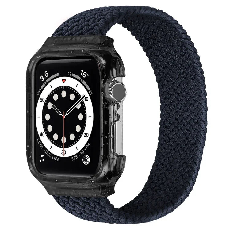 Pulseiras de Substituição Weave com Estrutura Para Apple Watch Series 6 & SE & 5 & 4 44mm / 3 & 2 & 1 42mm, 128mm, 135mm, 140mm, 145mm, 150mm, 155mm, 160mm, 165mm