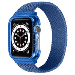Pulseiras de Substituição Weave com Estrutura Para Apple Watch Series 6 & SE & 5 & 4 44mm / 3 & 2 & 1 42mm, 128mm, 135mm, 140mm, 145mm, 150mm, 155mm, 160mm, 165mm
