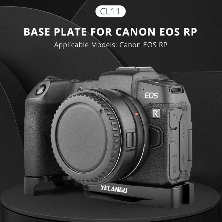 Placa Base de Expansão para Câmara YELANGU CL11 para Canon EOS RP, CL11 para Canon EOS RP