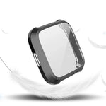 Capa Protetora de TPU com Revestimento de Cobertura Total para Fitbit Versa Lite Smart Watch