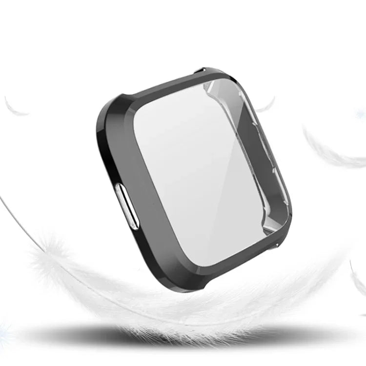 Capa Protetora de TPU com Revestimento de Cobertura Total para Fitbit Versa Lite Smart Watch