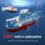 Controle Remoto Submarino Mini USB LSRC para Crianças
