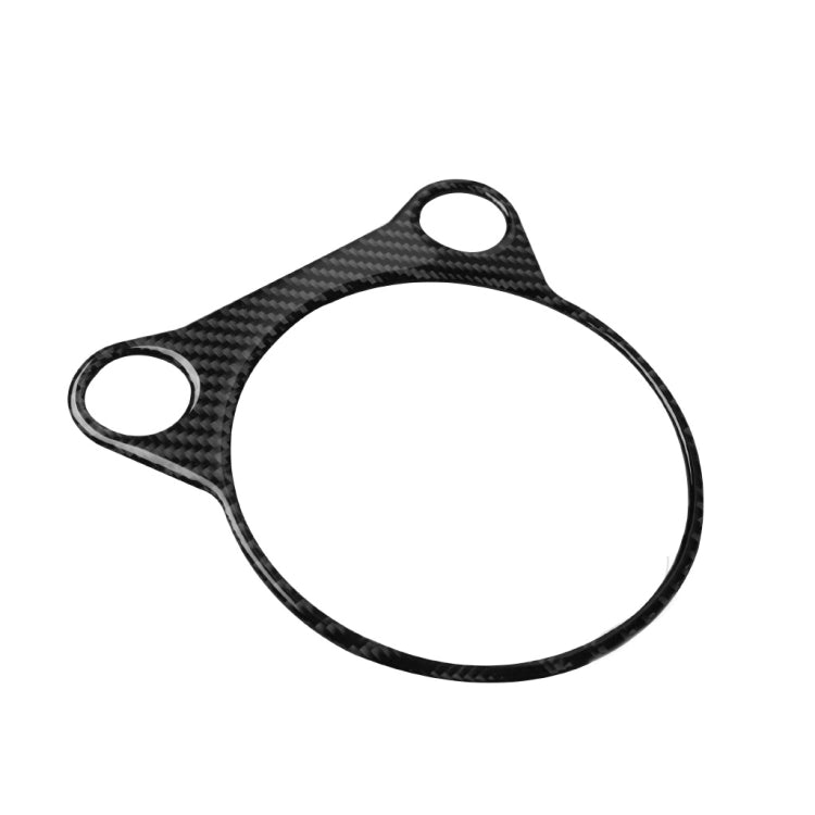 Car Carbon Fiber Whole Gear Position Console Panel Decorative Sticker for Nissan 370Z Z34 2009-, Left and Right Drive Universal, Whole Gear Position Console Panel
