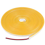 CJ-1206 12V 6A 5m Tira LED Neon de Silicone Impermeável IP65, Ficha US