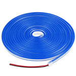CJ-1206 12V 6A 5m Tira LED Neon de Silicone Impermeável IP65, Ficha US