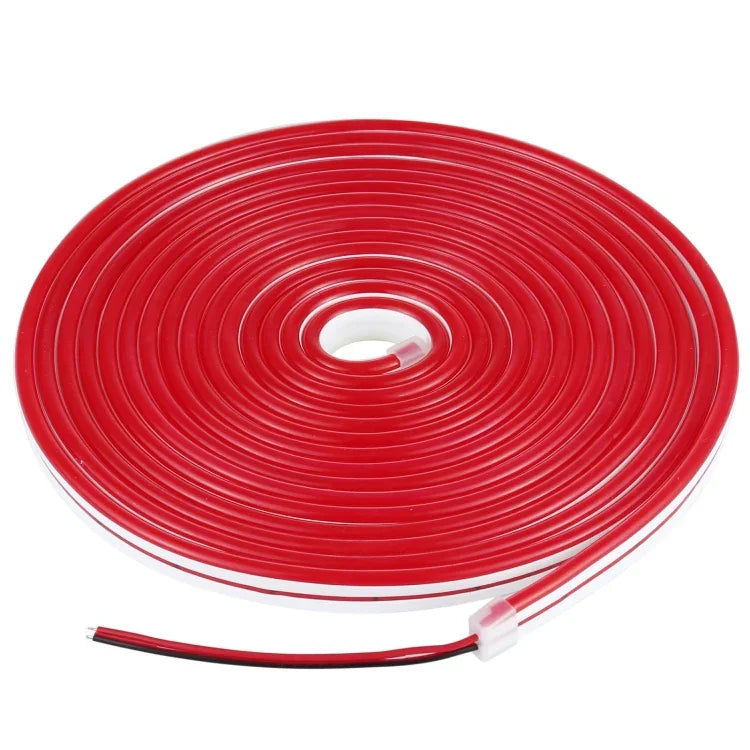 CJ-1206 12V 6A 5m Tira LED Neon de Silicone Impermeável IP65, Ficha US