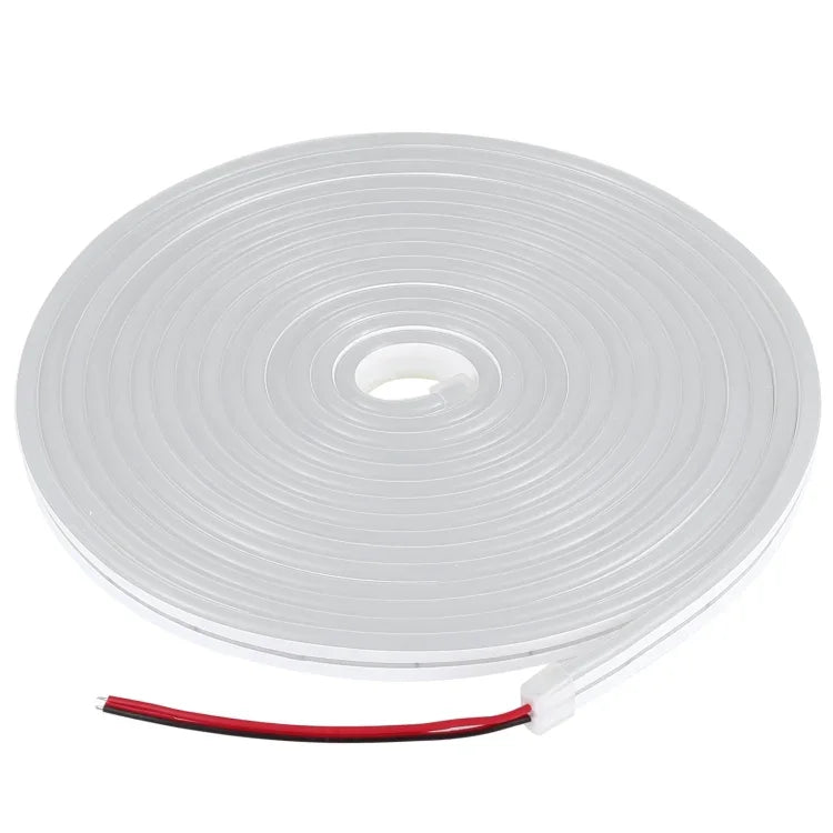 CJ-1206 12V 6A 5m Tira LED Neon de Silicone Impermeável IP65, Ficha US