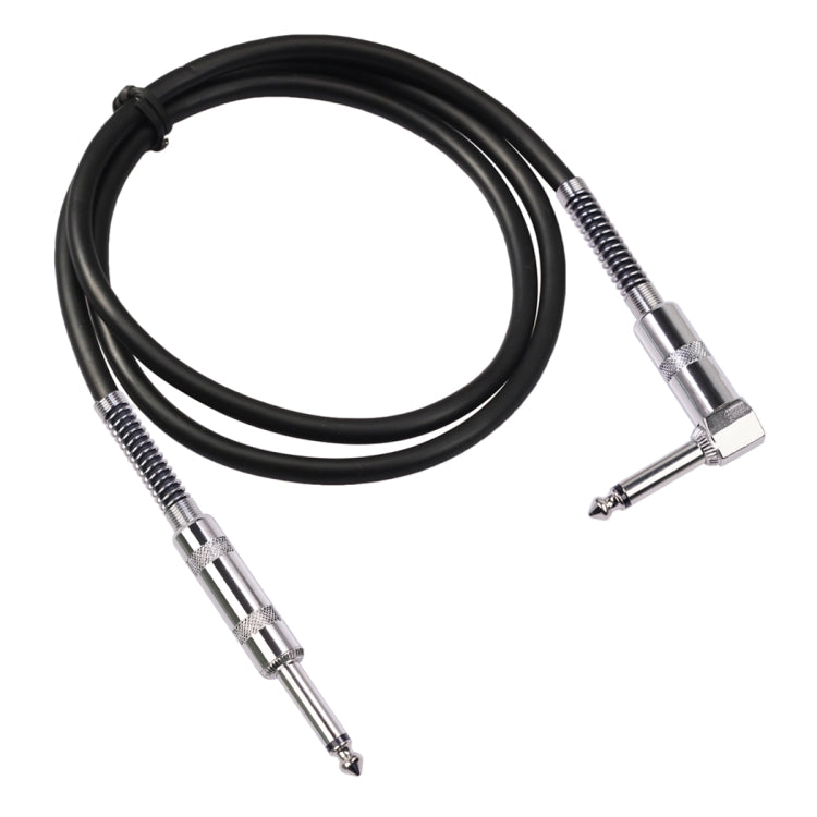 Cabo de Áudio para Guitarra Elétrica TC048SL Plugue 6,35mm Reto para Cotovelo, 1,8m, 3m, 6m, 10m