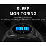 Relógio Inteligente M98 com Ecrã IPS Colorido de 1,28 polegadas, à Prova de Água IP67, Suporta Monitorização do Sono / Monitor de Frequência Cardíaca / Chamadas Bluetooth, Estilo: Correia de Aço, Correia de Aço (Preto), Correia de Aço (Prateado)