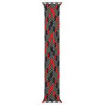 Mixed Color Nylon Braided Single Loop Replacement Watchbands For Apple Watch Series 6 & SE & 5 & 4 44mm / 3 & 2 & 1 42mm, S, M, L