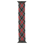 Correias de Relógio de Substituição com Laço Único Trançado em Nylon de Cor Mista com Fivela de Plástico para Apple Watch Series 6 & SE & 5 & 4 40mm / 3 & 2 & 1 38mm, S, M, L, XL