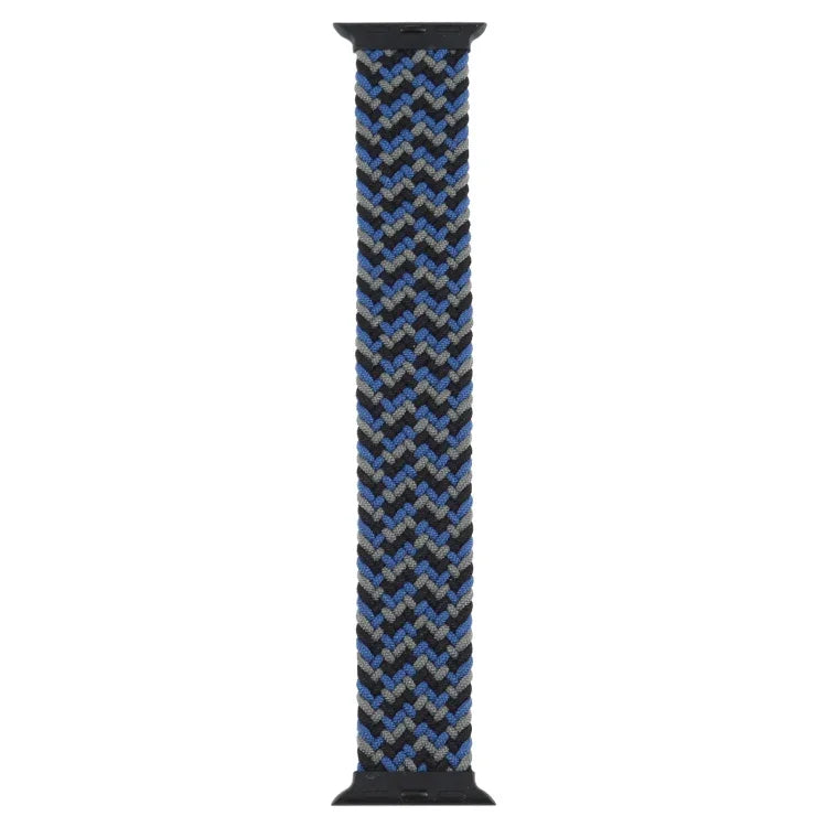 Correias de Relógio de Substituição com Laço Único Trançado em Nylon de Cor Mista com Fivela de Plástico para Apple Watch Series 6 & SE & 5 & 4 40mm / 3 & 2 & 1 38mm, S, M, L, XL