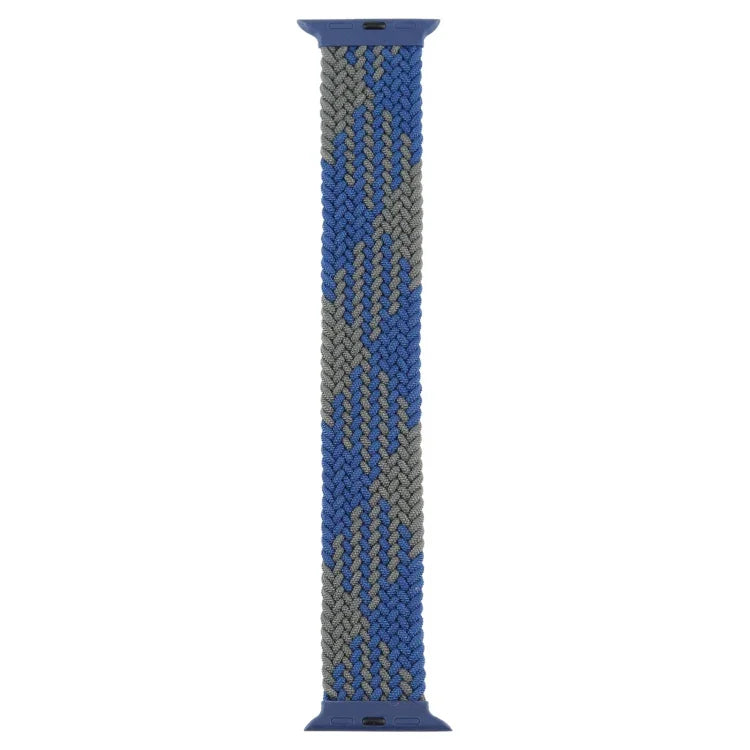 Correias de Relógio de Substituição com Laço Único Trançado em Nylon de Cor Mista com Fivela de Plástico para Apple Watch Series 6 & SE & 5 & 4 40mm / 3 & 2 & 1 38mm, S, M, L, XL