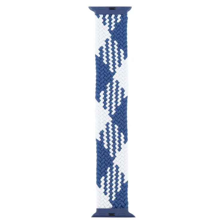 Correias de Relógio de Substituição com Laço Único Trançado em Nylon de Cor Mista com Fivela de Plástico para Apple Watch Series 6 & SE & 5 & 4 40mm / 3 & 2 & 1 38mm, S, M, L, XL
