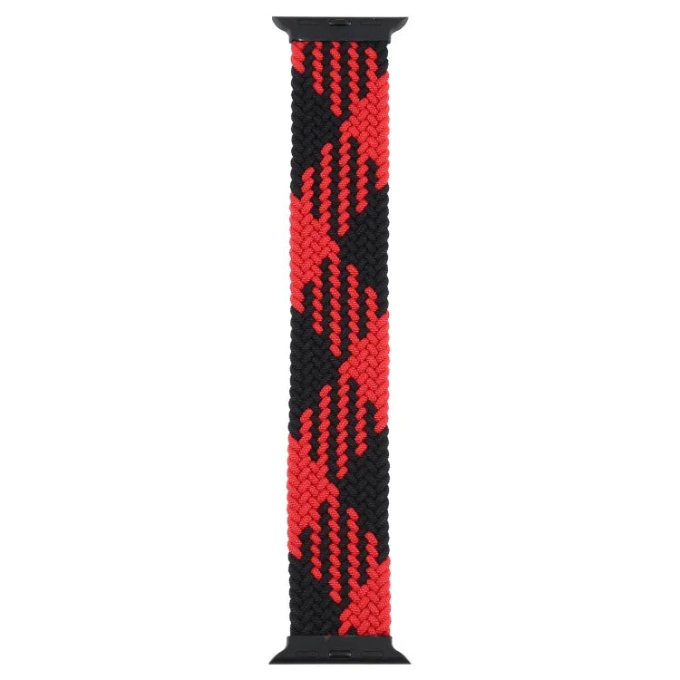Correias de Relógio de Substituição com Laço Único Trançado em Nylon de Cor Mista com Fivela de Plástico para Apple Watch Series 6 & SE & 5 & 4 40mm / 3 & 2 & 1 38mm, S, M, L, XL