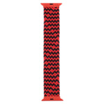Correias de Relógio de Substituição com Laço Único Trançado em Nylon de Cor Mista com Fivela de Plástico para Apple Watch Series 6 & SE & 5 & 4 40mm / 3 & 2 & 1 38mm, S, M, L, XL