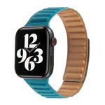 Correia de Relógio em Pele com Laço para Apple Watch Series 6 & SE & 5 & 4 44mm / 3 & 2 & 1 42mm, Para Apple Watch Series 7 45mm / 6 & SE & 5 & 4 44mm / 3 & 2 & 1 42mm