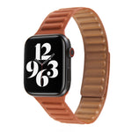 Correia de Relógio em Pele com Laço para Apple Watch Series 6 & SE & 5 & 4 44mm / 3 & 2 & 1 42mm, Para Apple Watch Series 7 45mm / 6 & SE & 5 & 4 44mm / 3 & 2 & 1 42mm