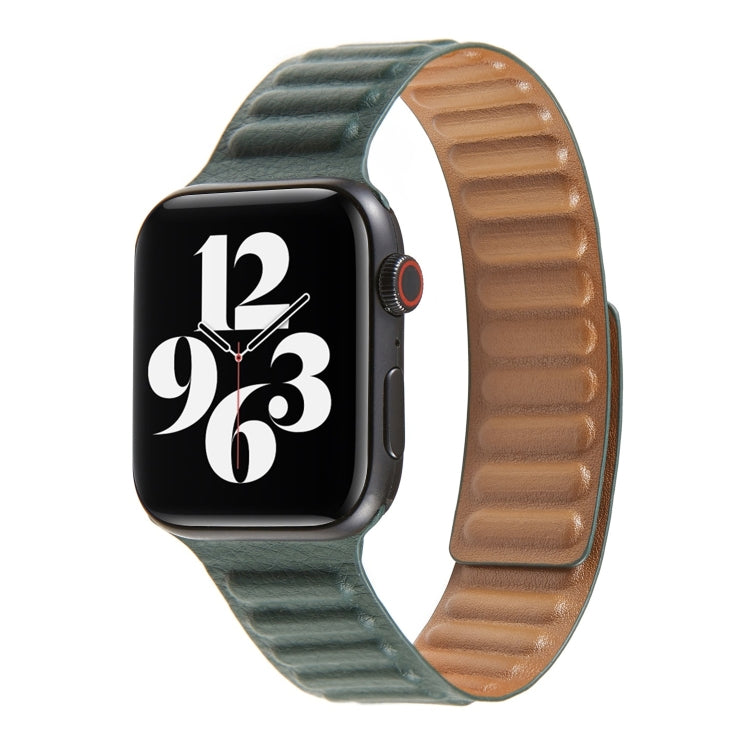 Correia de Relógio em Pele com Laço para Apple Watch Series 6 & SE & 5 & 4 44mm / 3 & 2 & 1 42mm, Para Apple Watch Series 7 45mm / 6 & SE & 5 & 4 44mm / 3 & 2 & 1 42mm