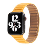 Correia de Relógio em Pele com Laço para Apple Watch Series 6 & SE & 5 & 4 44mm / 3 & 2 & 1 42mm, Para Apple Watch Series 7 45mm / 6 & SE & 5 & 4 44mm / 3 & 2 & 1 42mm
