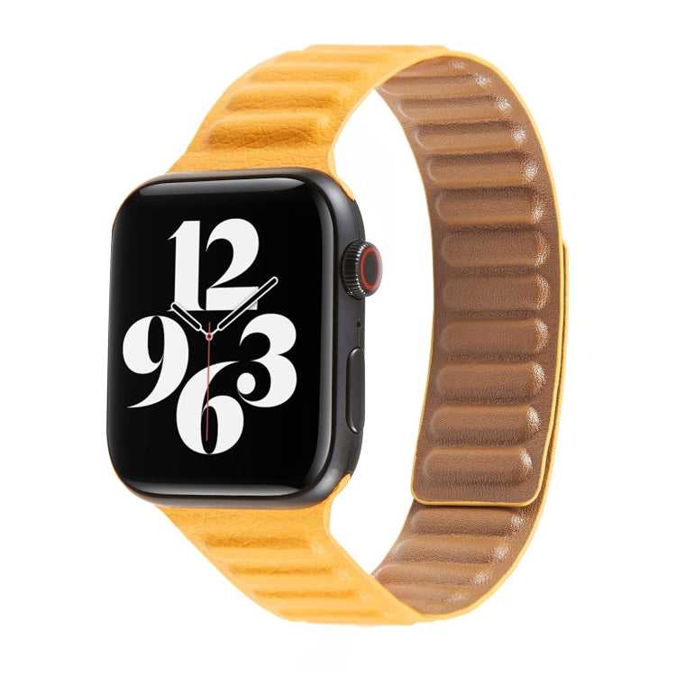 Correia de Relógio em Pele com Laço para Apple Watch Series 6 & SE & 5 & 4 44mm / 3 & 2 & 1 42mm, Para Apple Watch Series 7 45mm / 6 & SE & 5 & 4 44mm / 3 & 2 & 1 42mm