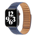 Correia de Relógio em Pele com Laço para Apple Watch Series 6 & SE & 5 & 4 44mm / 3 & 2 & 1 42mm, Para Apple Watch Series 7 45mm / 6 & SE & 5 & 4 44mm / 3 & 2 & 1 42mm