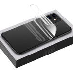 2 unidades de película protetora hidrogel curva IMAK 0,15mm para ecrã completo e protetor traseiro, para iPhone 12 Pro Max