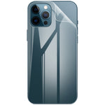 2 unidades de película protetora hidrogel curva IMAK 0,15mm para ecrã completo e protetor traseiro, para iPhone 12 Pro Max